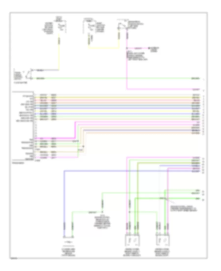 3 0L A T Wiring Diagram 1 of 2 for Mercury Mariner Premier 2009