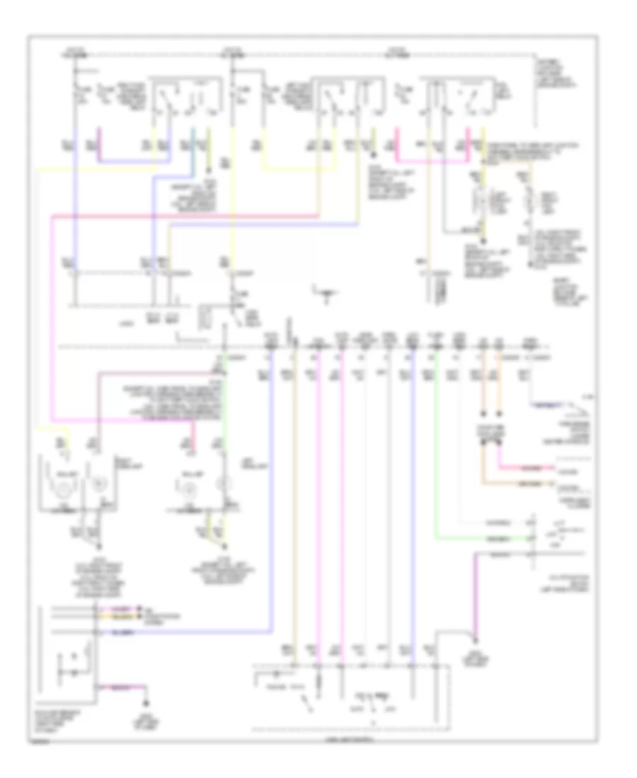 Headlights Wiring Diagram, with High Intensity Gas Discharge Headlights for Mercury Milan 2009