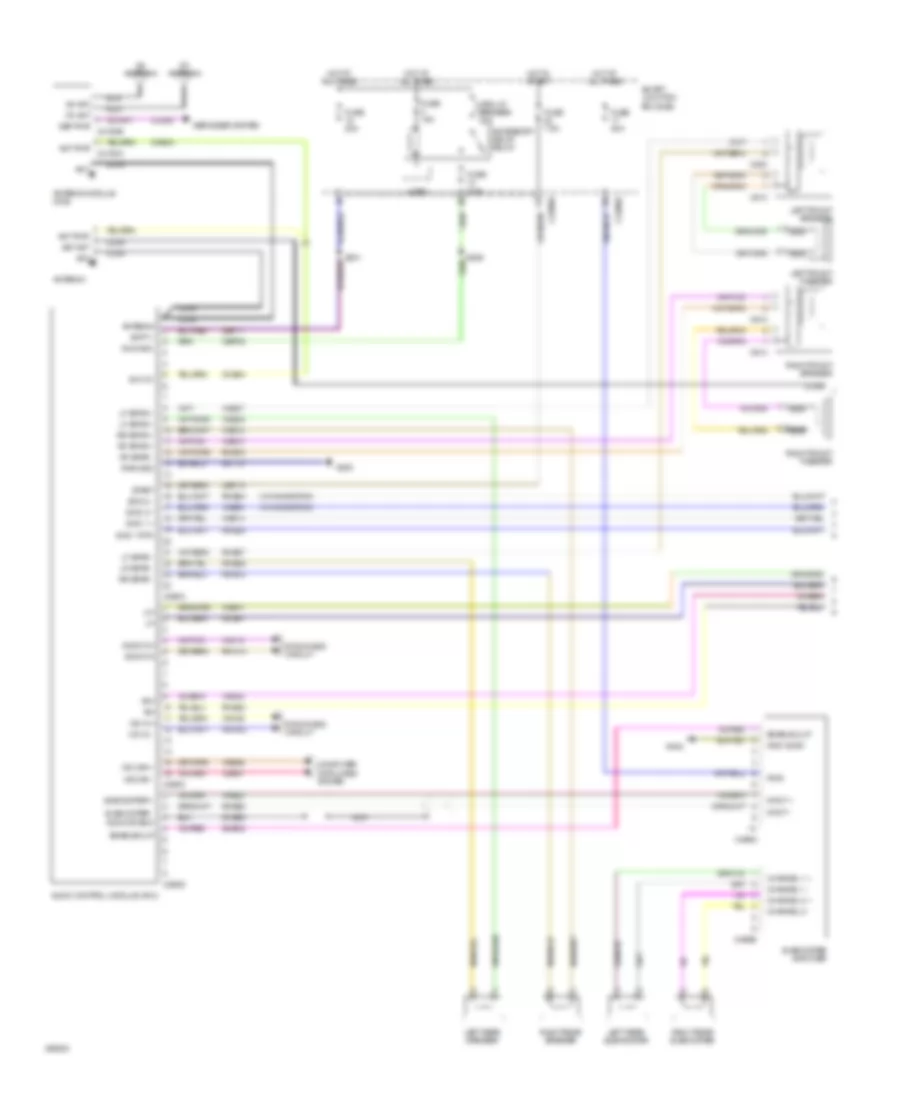 Audiophile Sound Radio Wiring Diagram with SYNC 1 of 2 for Mercury Milan 2009