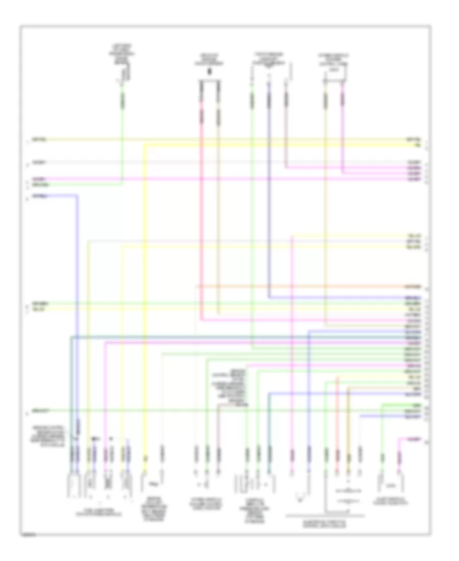 2.3L, Engine Performance Wiring Diagram (4 of 5) for Mercury Milan Premier 2009