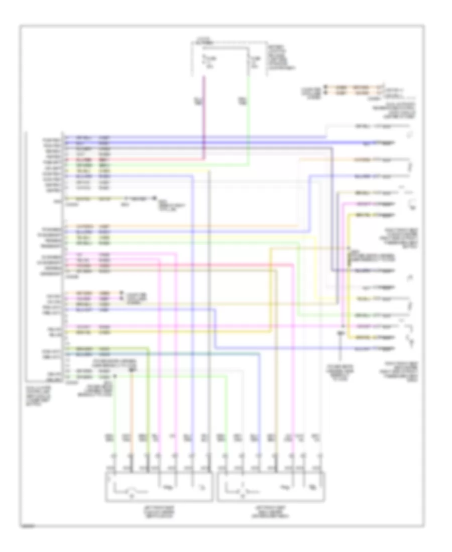 Climate Control Seats Wiring Diagram for Mercury Milan Premier 2009