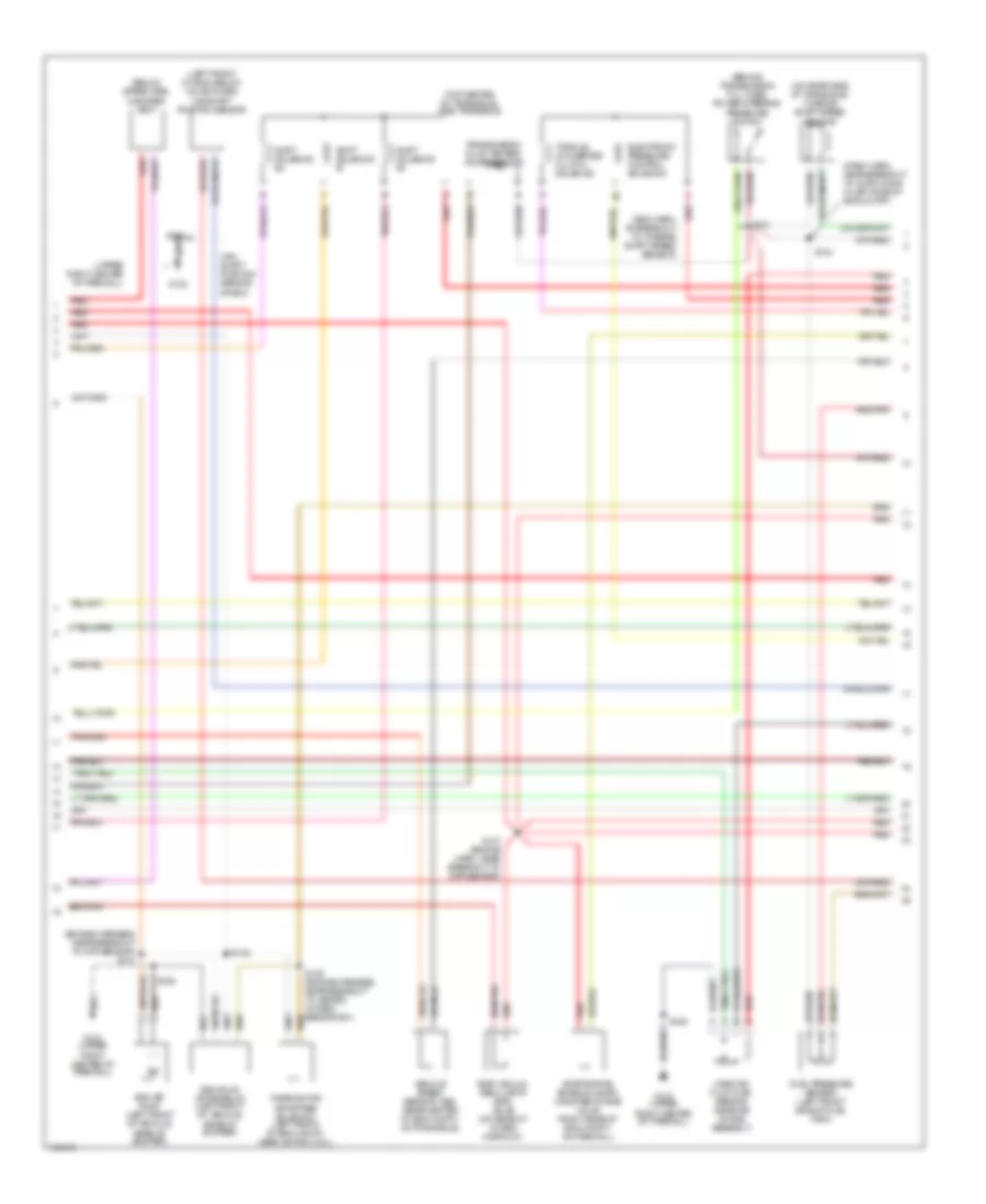 3 0L 12 Valve Engine Performance Wiring Diagrams 2 of 3 for Mercury Sable LS 1998