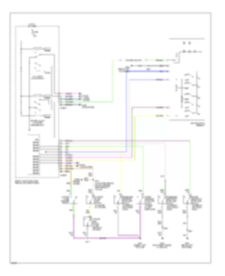 Forced Entry Wiring Diagram for Mercury Mountaineer 2009