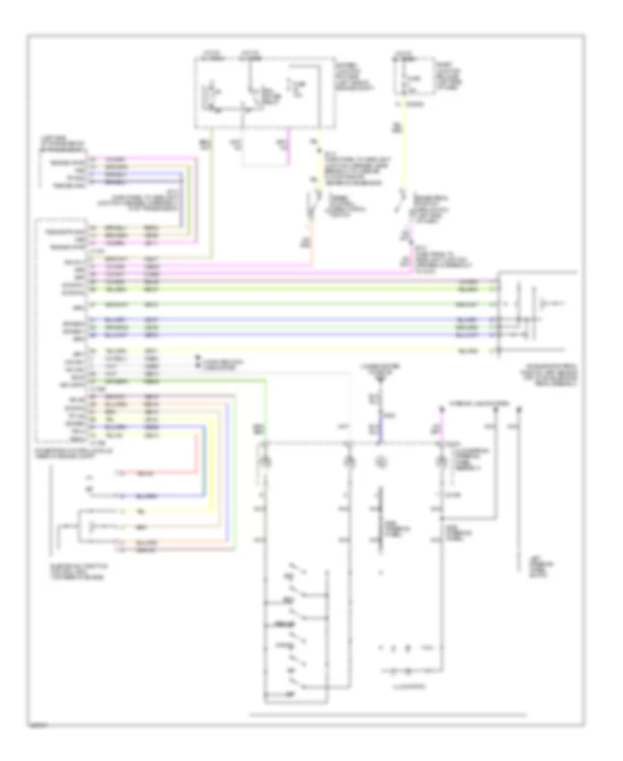Cruise Control Wiring Diagram for Mercury Sable 2009