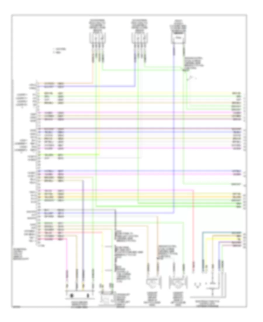 3 5L Engine Performance Wiring Diagram 1 of 6 for Mercury Sable Premier 2009