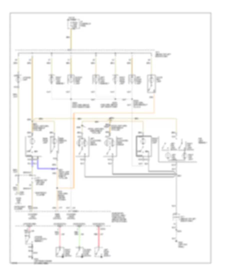 Courtesy Lamps Wiring Diagram for Mercury Villager GS 1998