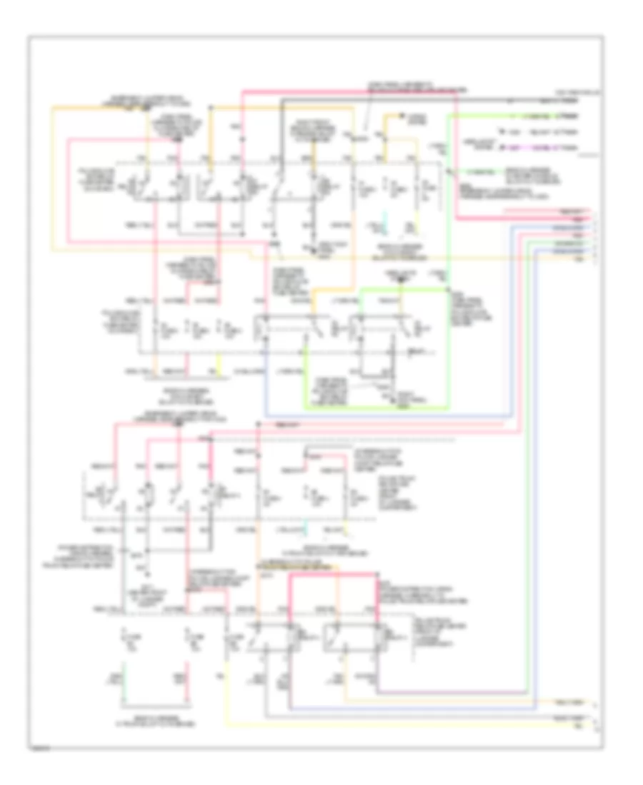 Accessory Lamps Wiring Diagram Crown Police 1 of 3 for Mercury Grand Marquis LS 2010