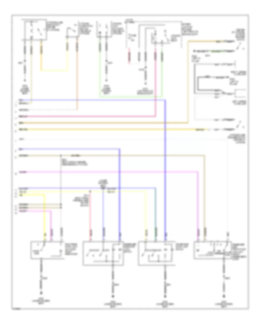 Forced Entry Wiring Diagram (2 of 2) for Mercury Mariner 2010