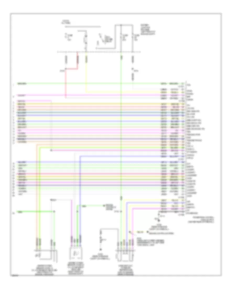 3 0L A T Wiring Diagram 2 of 2 for Mercury Mariner 2010