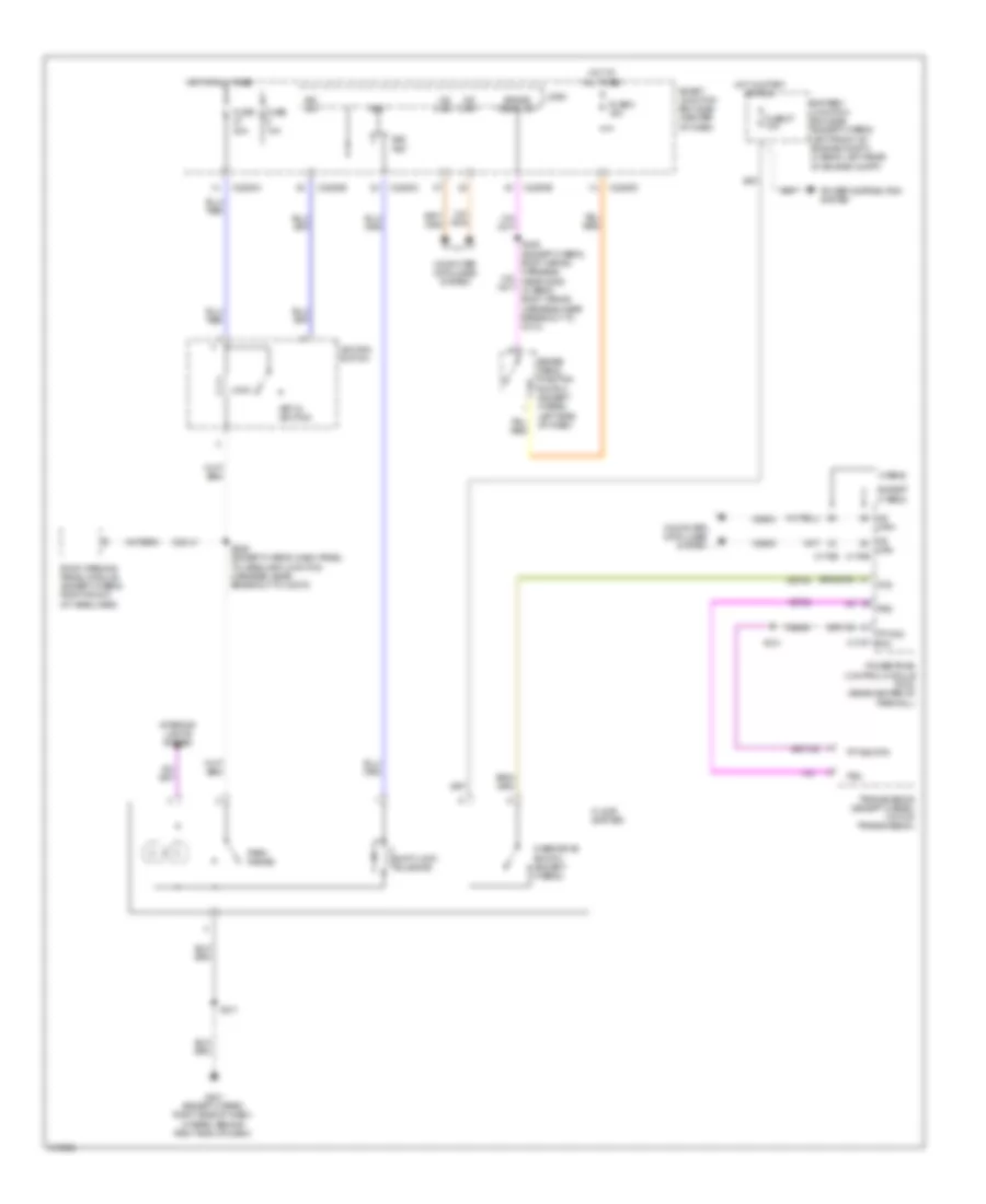 Shift Interlock Wiring Diagram for Mercury Mariner Premier 2010