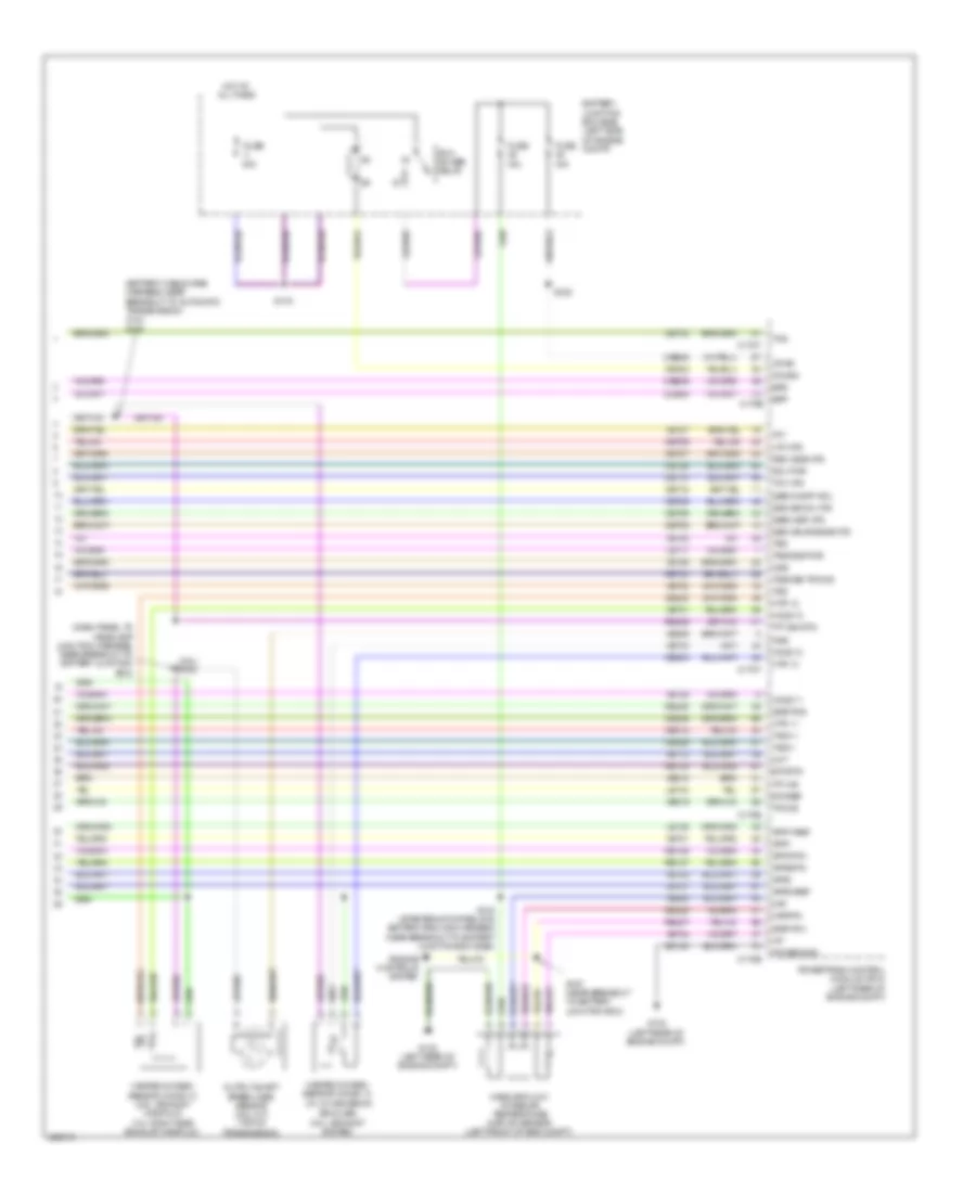 3 0L A T Wiring Diagram 2 of 2 for Mercury Milan 2010