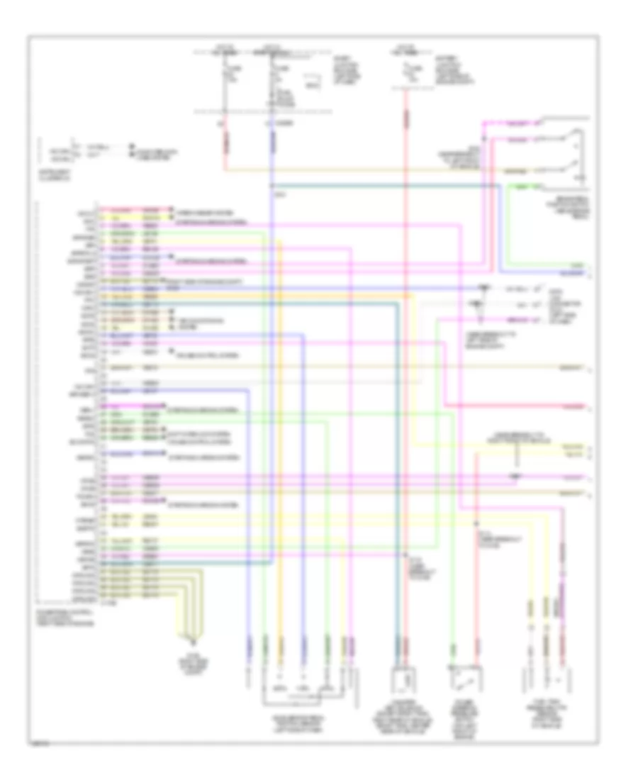 4 0L Engine Performance Wiring Diagram 1 of 5 for Mercury Mountaineer 2010