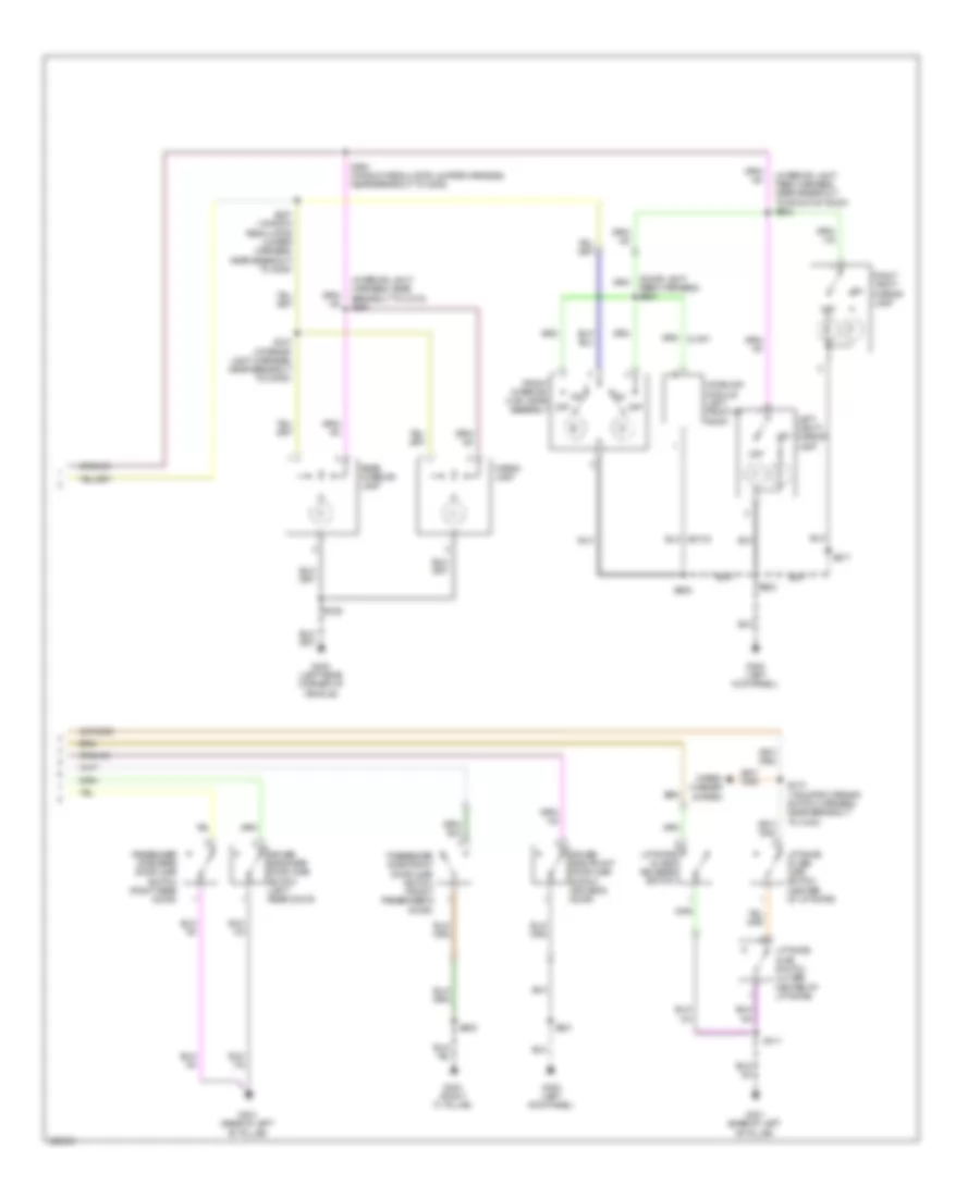 Courtesy Lamps Wiring Diagram 2 of 2 for Mercury Mountaineer 2010