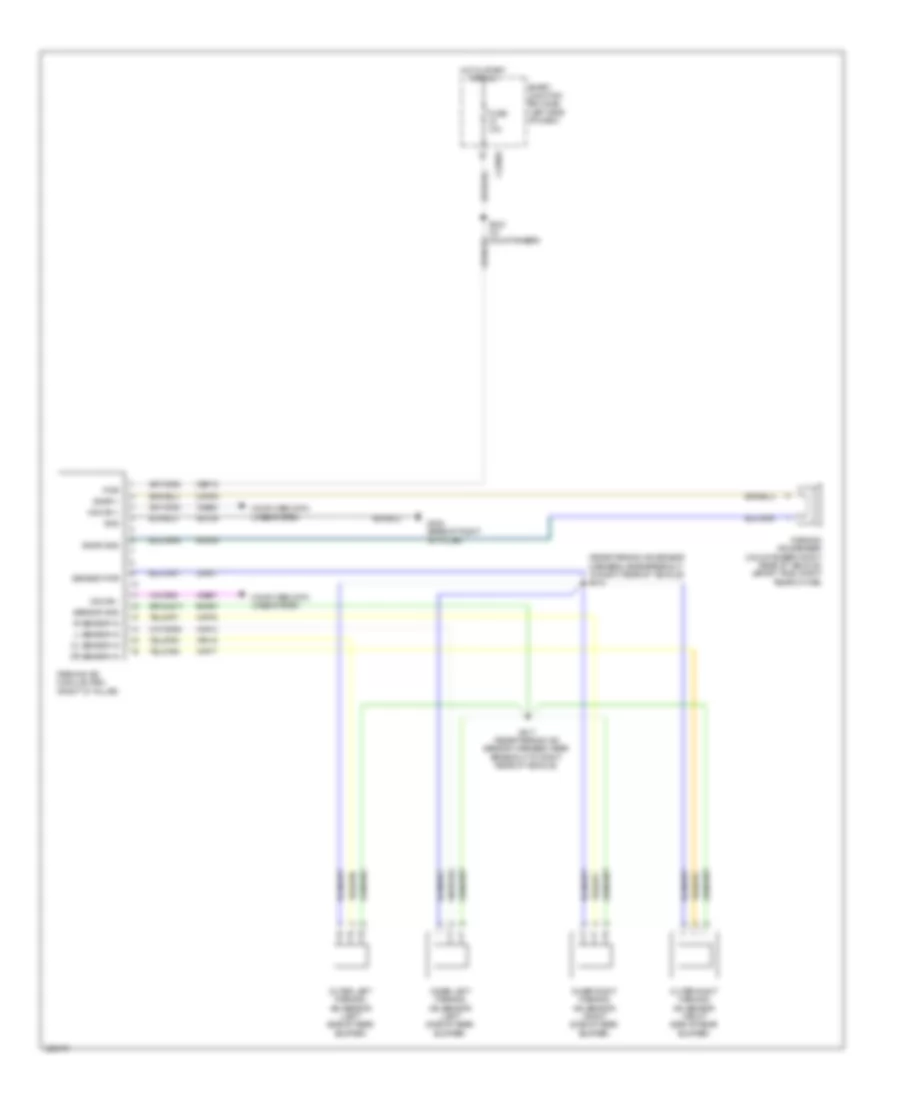 Parking Assistant Wiring Diagram for Mercury Mountaineer 2010