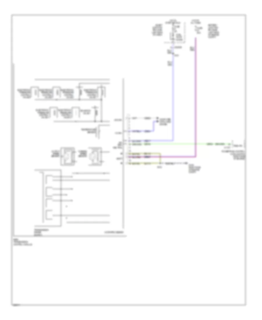 4.6L, AT Wiring Diagram for Mercury Mountaineer 2010