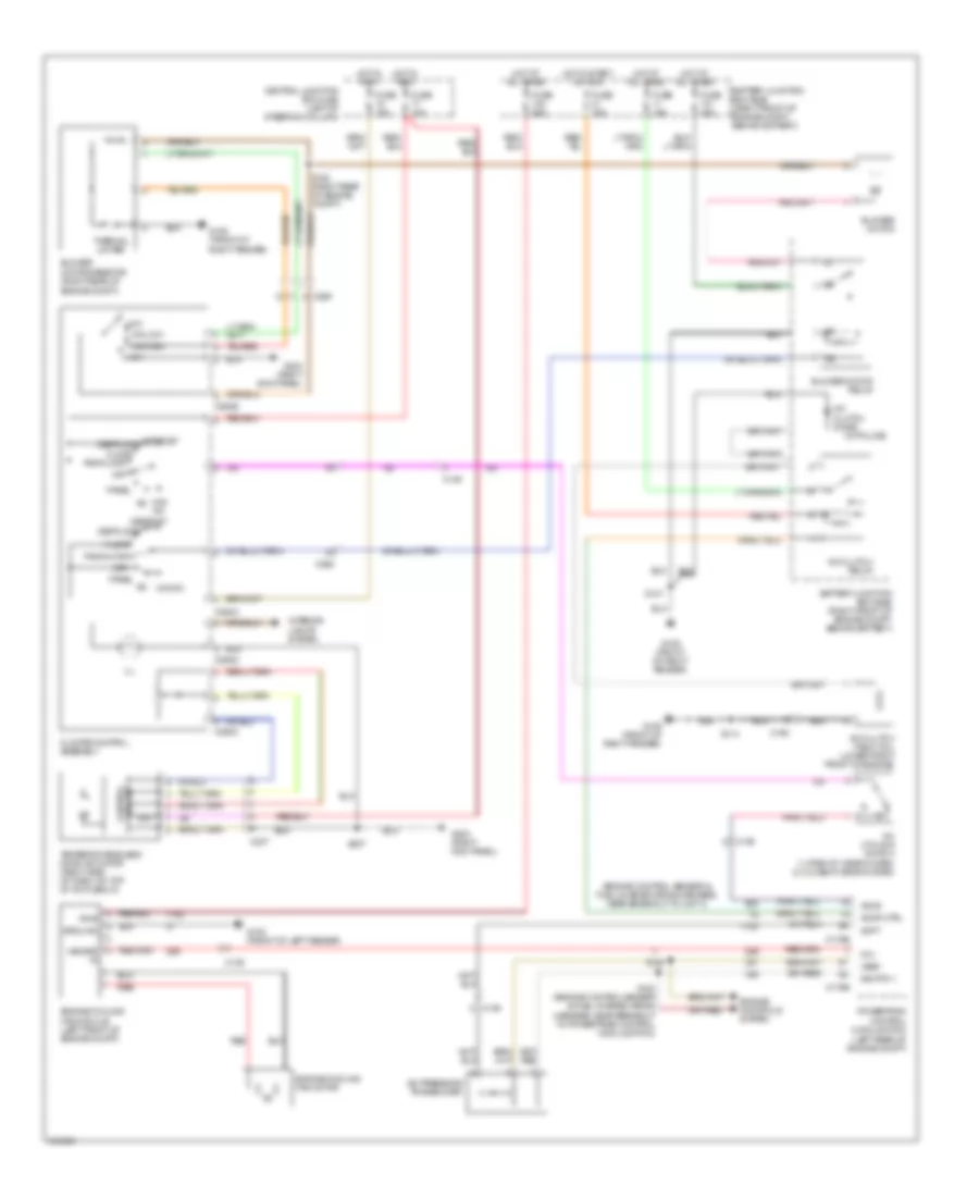 Manual AC Wiring Diagram for Mercury Grand Marquis LS 2011
