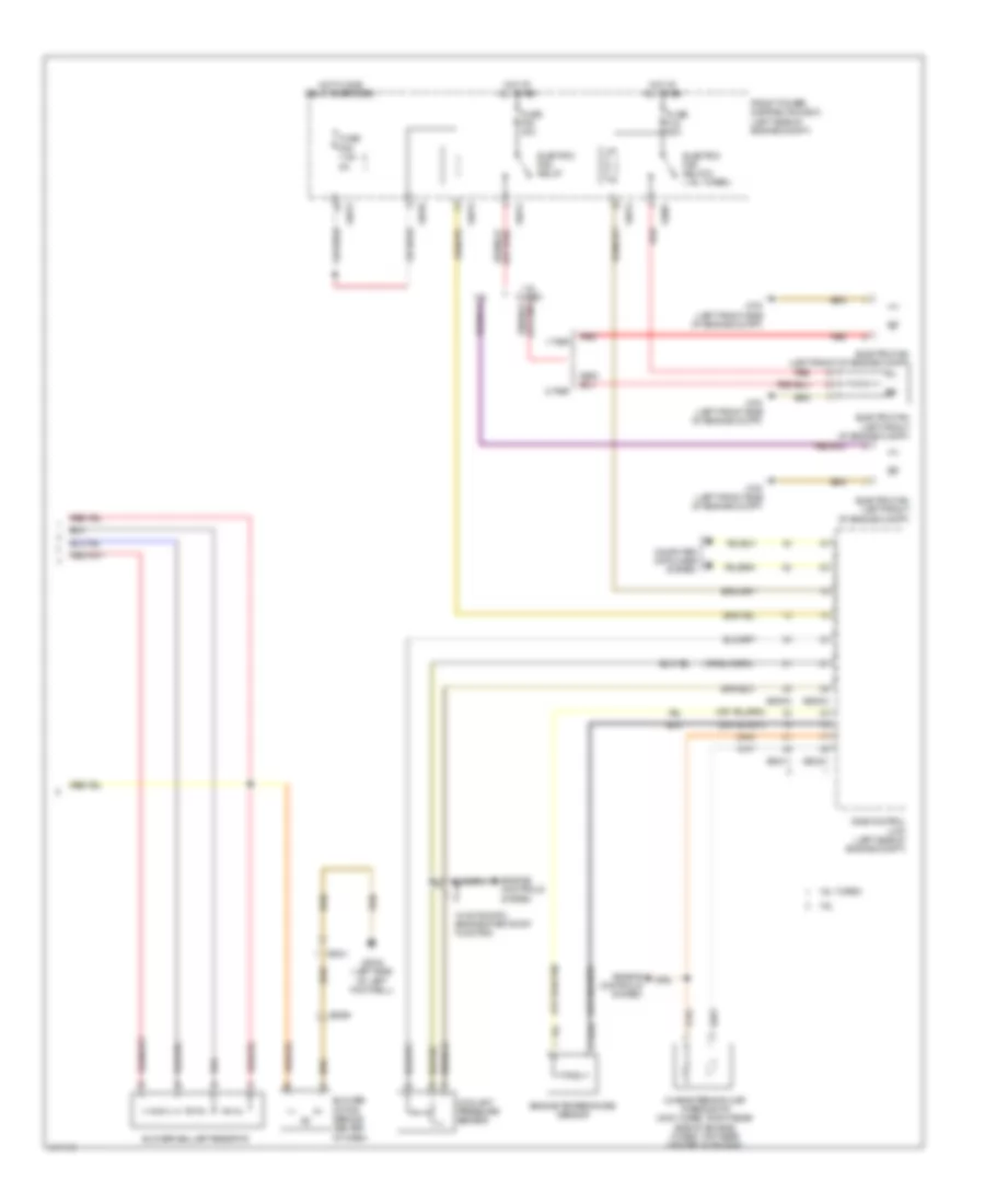 Электросхема кондиционера с ручный управлением (2 из 2) для MINI Cooper 2013