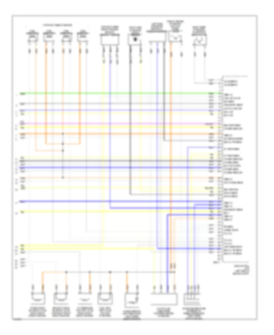 1.6L, Электросхема системы управления двигателем (4 из 4) для MINI Cooper 2013