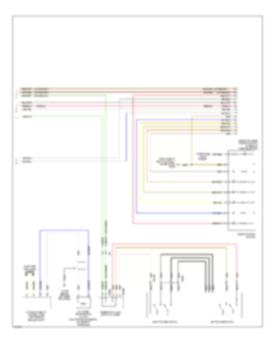 Электросхема коробки передач АКПП (2 из 2) для MINI Cooper 2013
