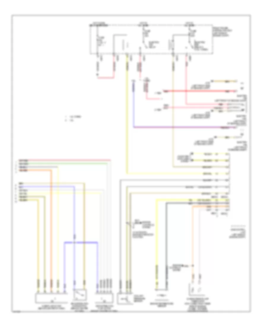 Электросхема кондиционера (2 из 2) для MINI Cooper Clubman 2013