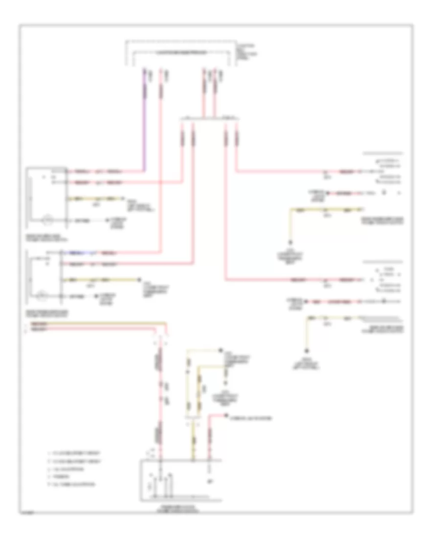 Power Windows Wiring Diagram, Countryman & Paceman (2 из 2) для MINI Cooper S 2013
