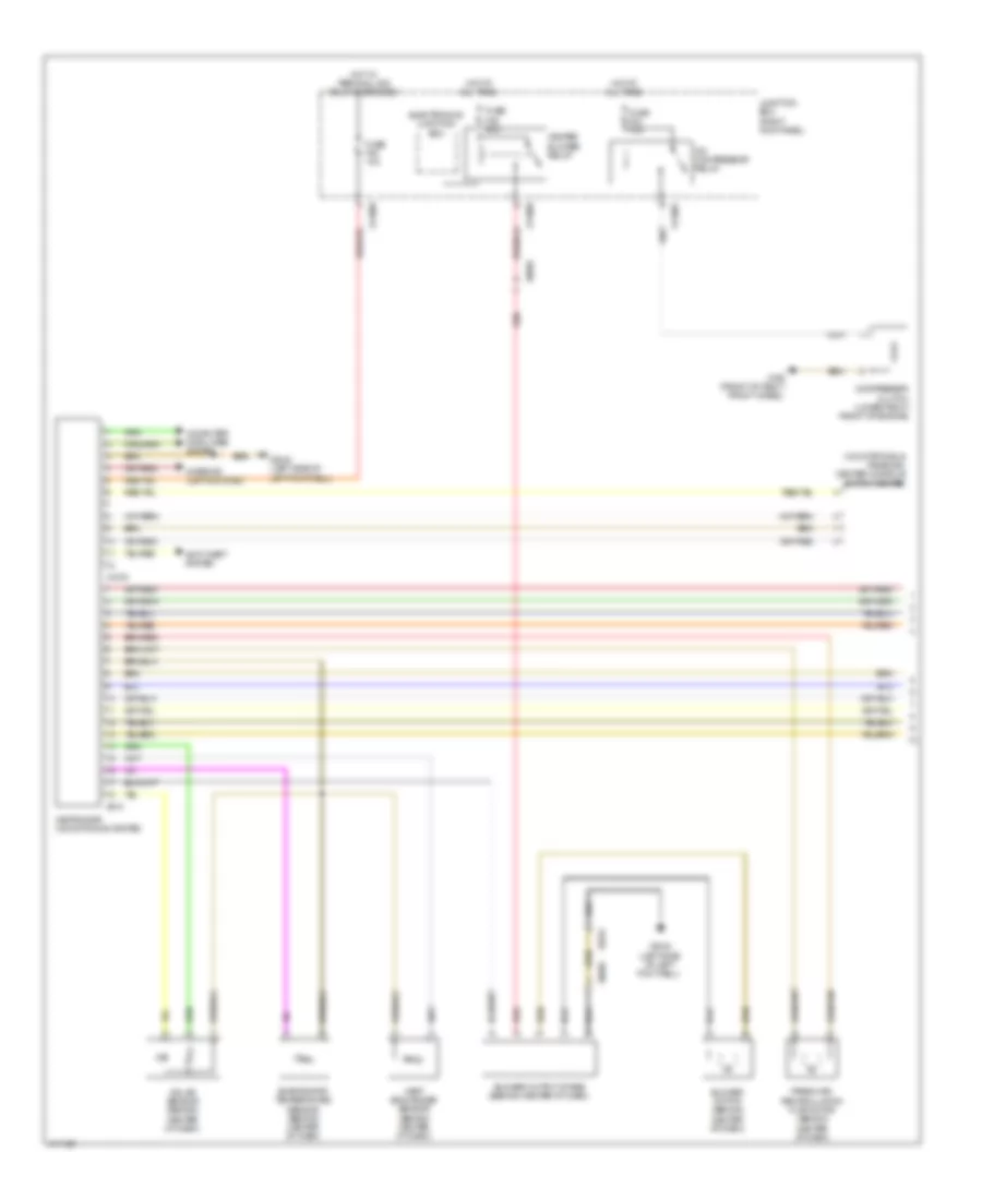 Электросхема кондиционера (1 из 2) для MINI Cooper S Paceman 2013