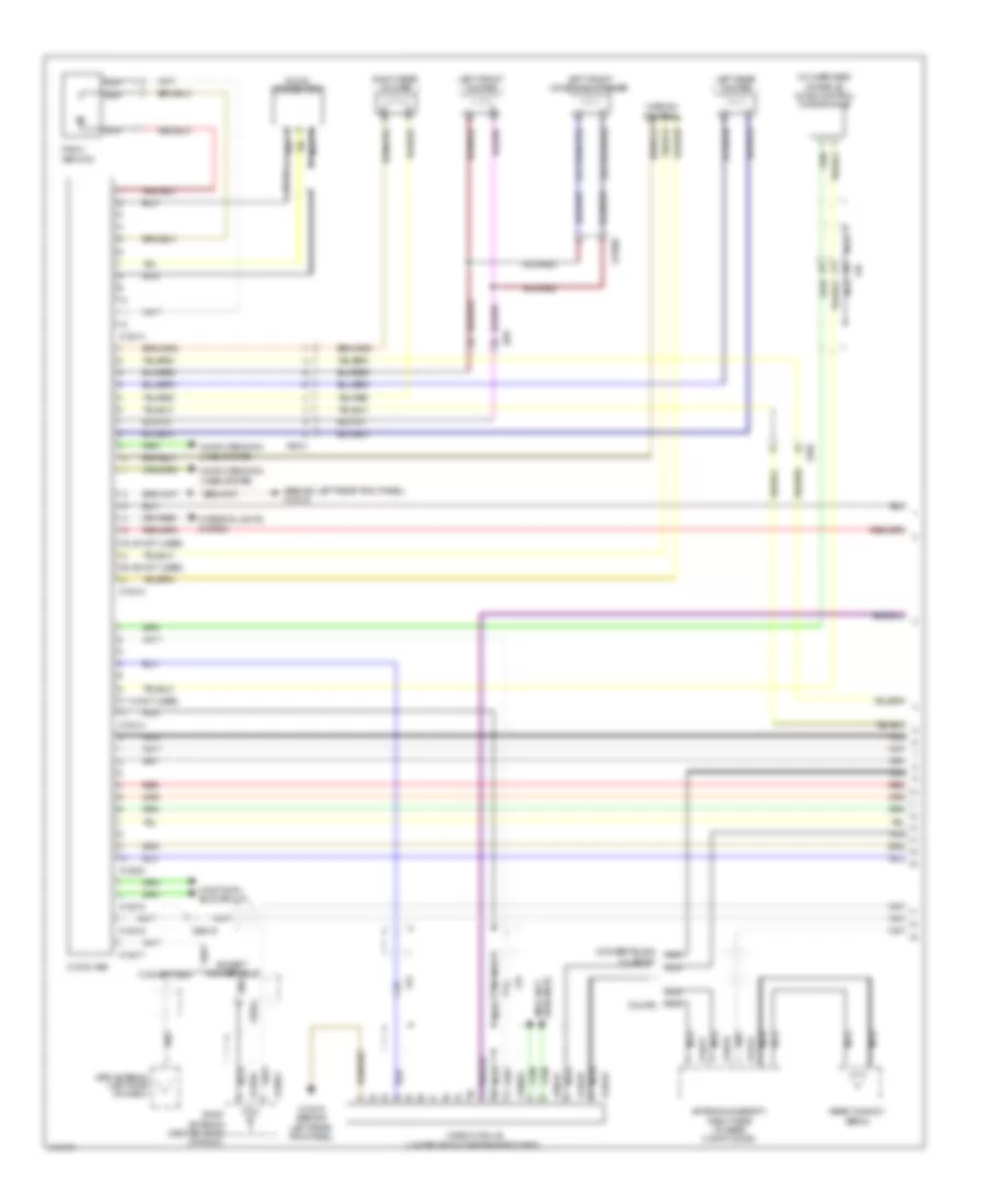 Radio Wiring Diagram, withCCC & M-ASK without Усилитель (1 из 2) для MINI Cooper S Paceman ALL4 2013