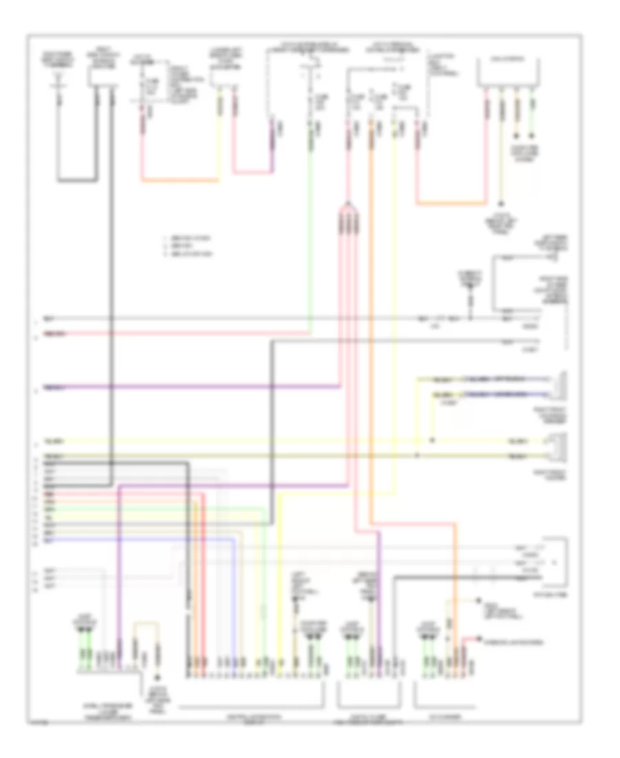 Radio Wiring Diagram, withCCC & M-ASK without Усилитель (2 из 2) для MINI Cooper S Paceman ALL4 2013