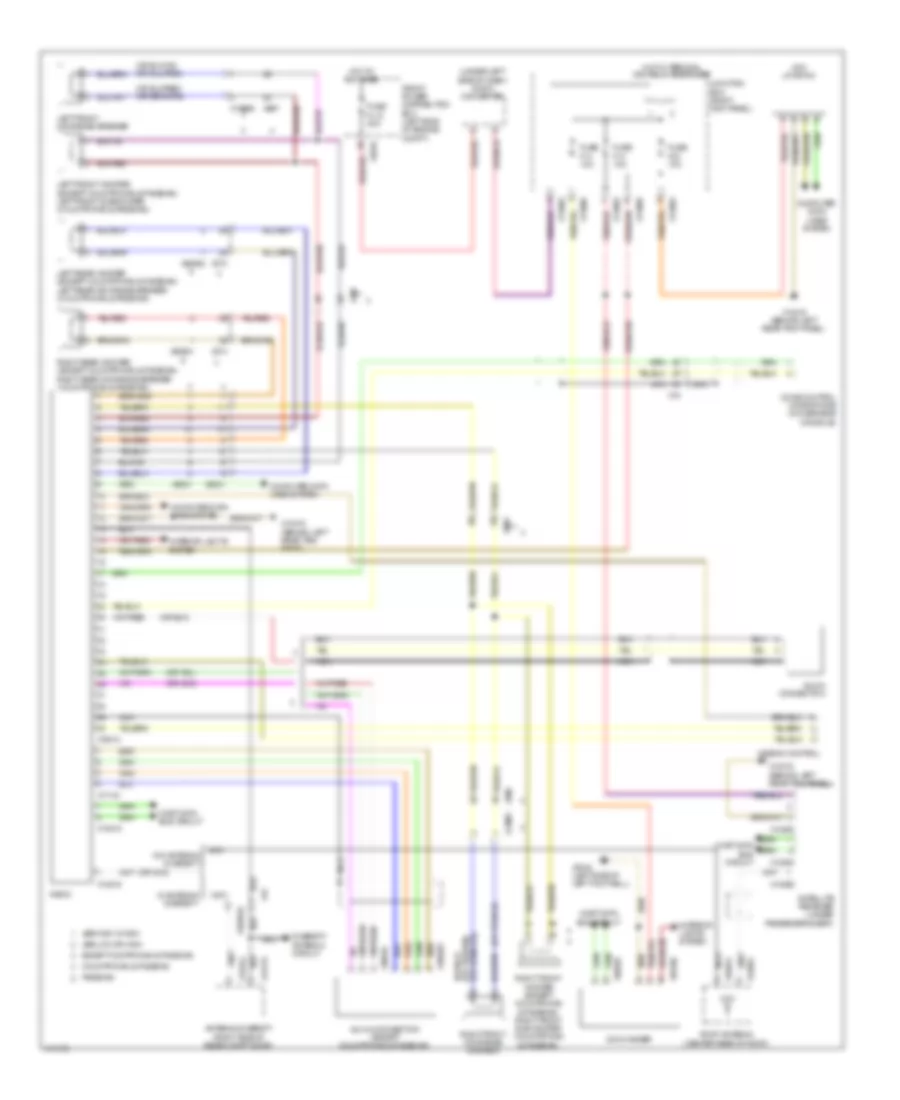 Radio Wiring Diagram, without CCC & M-ASK without Усилитель для MINI Cooper S Paceman ALL4 2013