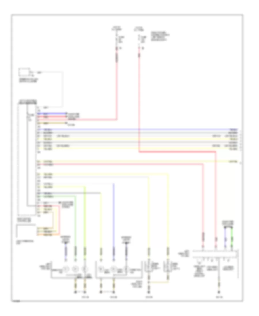 Электросхема фар, хэтчбек (1 из 2) для MINI Cooper 2014