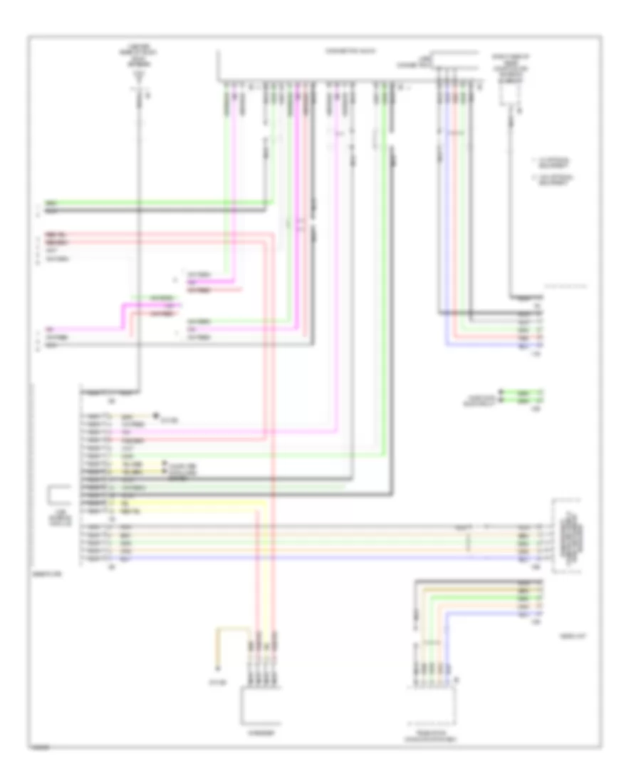Электросхема навигации GPS, Хэтчбек С Стандартная комплектация без Активный Саунд-дизайн (4 из 4) для MINI Cooper 2014