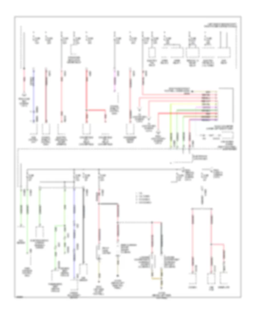 Электросхема блока предохранителей и реле, Кабриолет (2 из 3) для MINI Cooper 2014