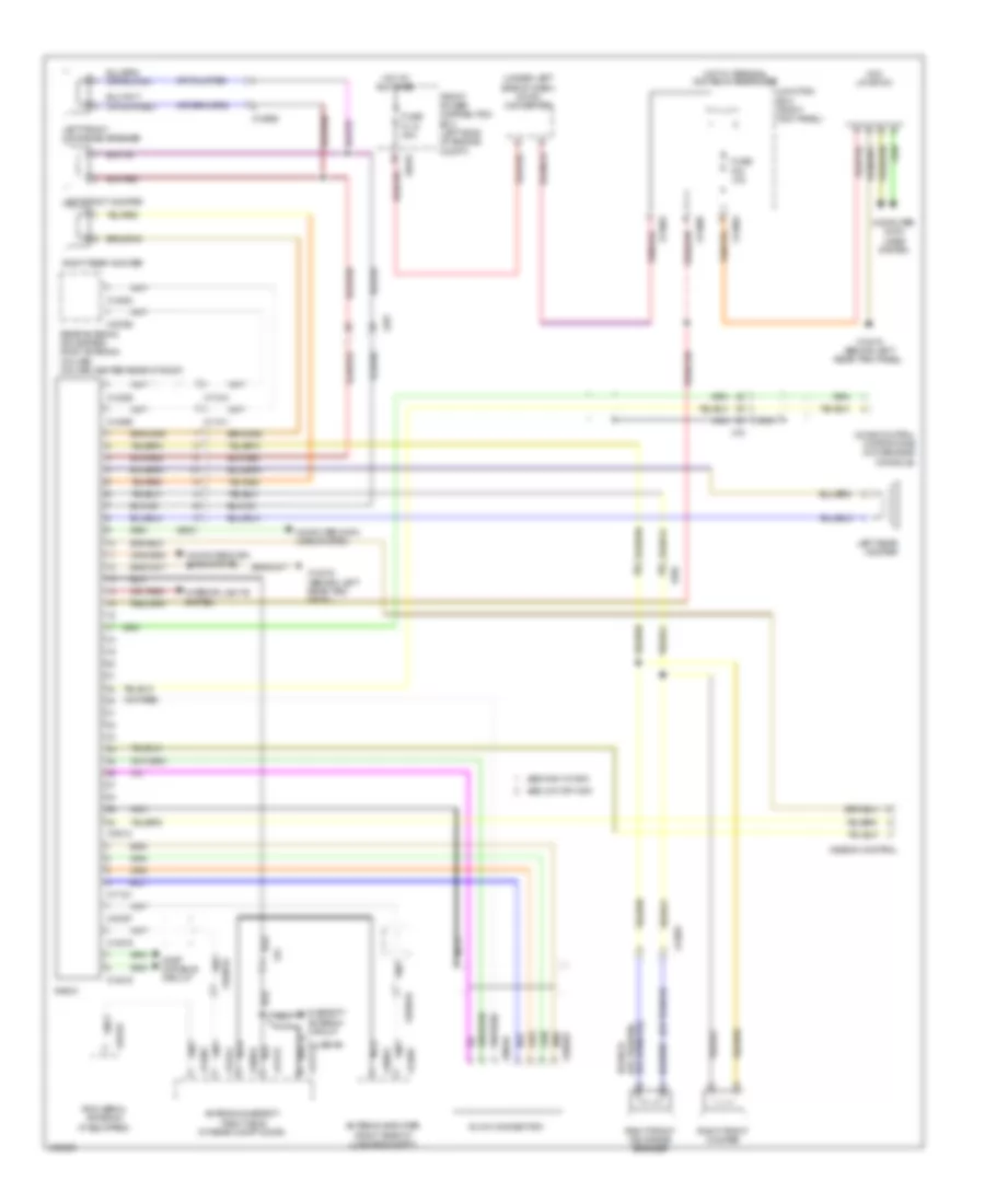 Radio Wiring Diagram, Clubman without CCC/M-ASK & Amplifier для MINI Cooper 2014