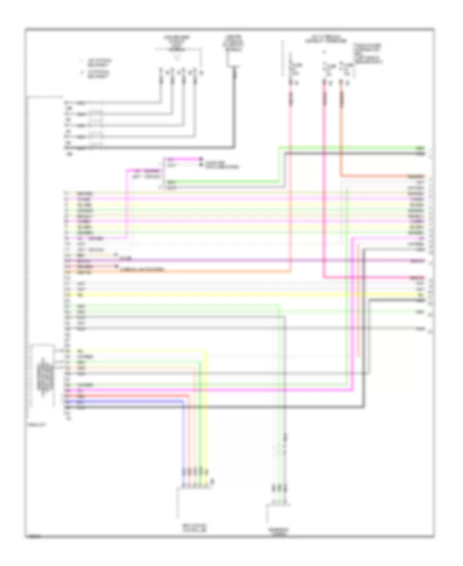 Электросхема магнитолы, Хэтчбек С Стандартная комплектация и Активный Саунд-дизайн (1 из 4) для MINI Cooper 2014