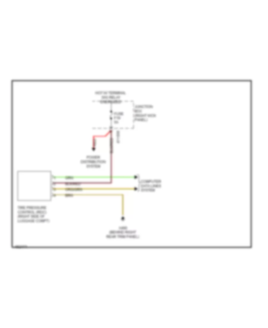 Электросхема предупреждающей системы, родстер для MINI Cooper 2014