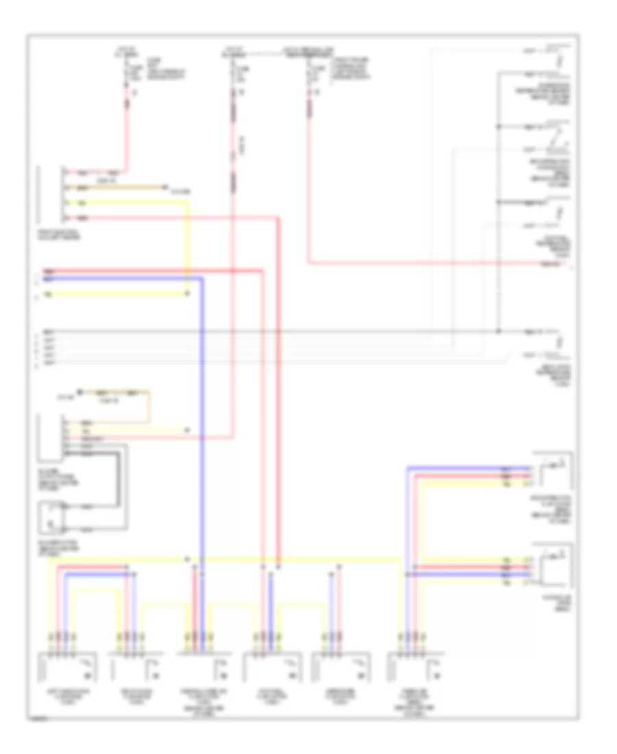 2.0L Турбо, Электросхема кондиционера с ручный управлением (2 из 3) для MINI Cooper 2014