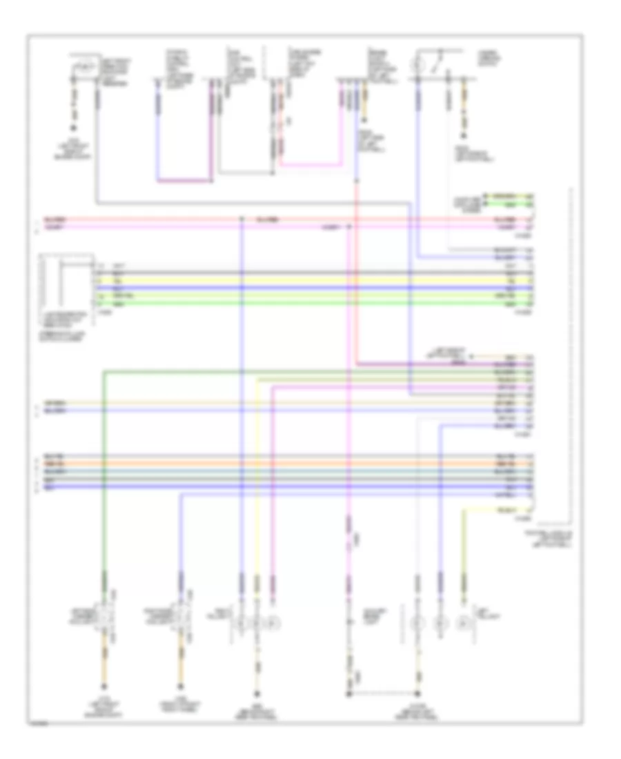 Электросхема внешнего освещения, Кабриолет (2 из 2) для MINI Cooper 2014