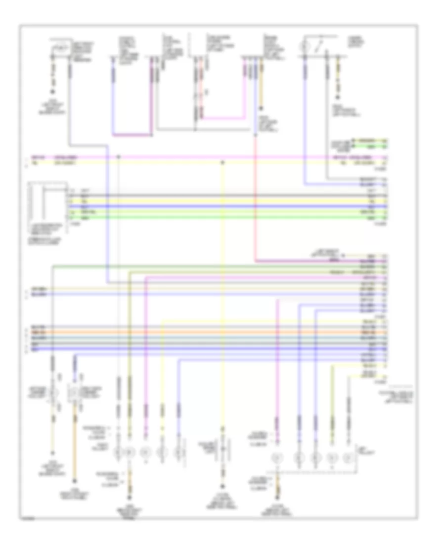 Электросхема внешнего освещения, Купе (2 из 2) для MINI Cooper 2014