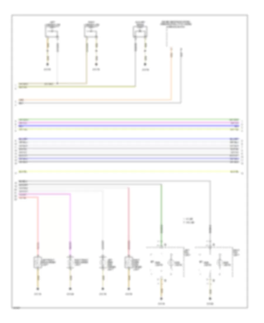 Электросхема внешнего освещения, хэтчбек (2 из 3) для MINI Cooper 2014