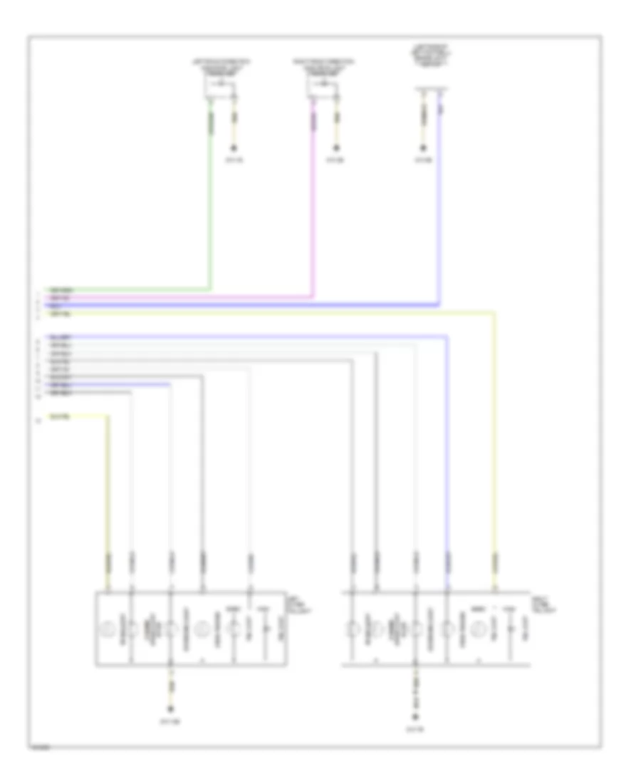 Электросхема внешнего освещения, хэтчбек (3 из 3) для MINI Cooper 2014