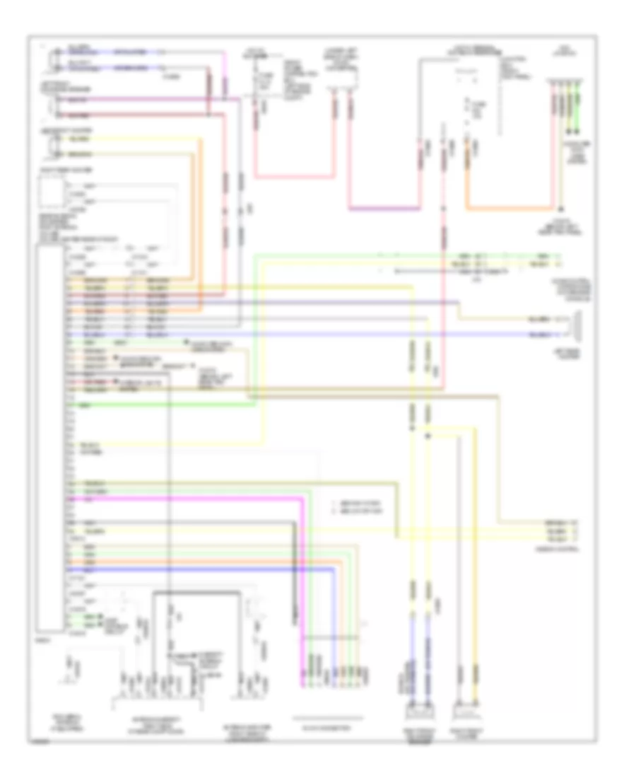Radio Wiring Diagram, Coupe without CCC/M-ASK & Amplifier для MINI Cooper Clubman 2014