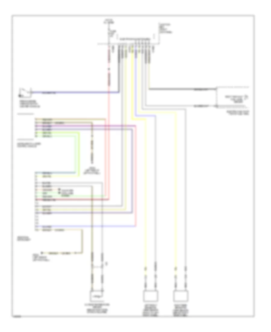 Электросхема панели приборов для MINI Cooper Countryman JCW ALL4 2014