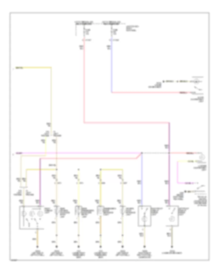 Электросхема подсветки (3 из 3) для MINI Cooper Countryman JCW ALL4 2014