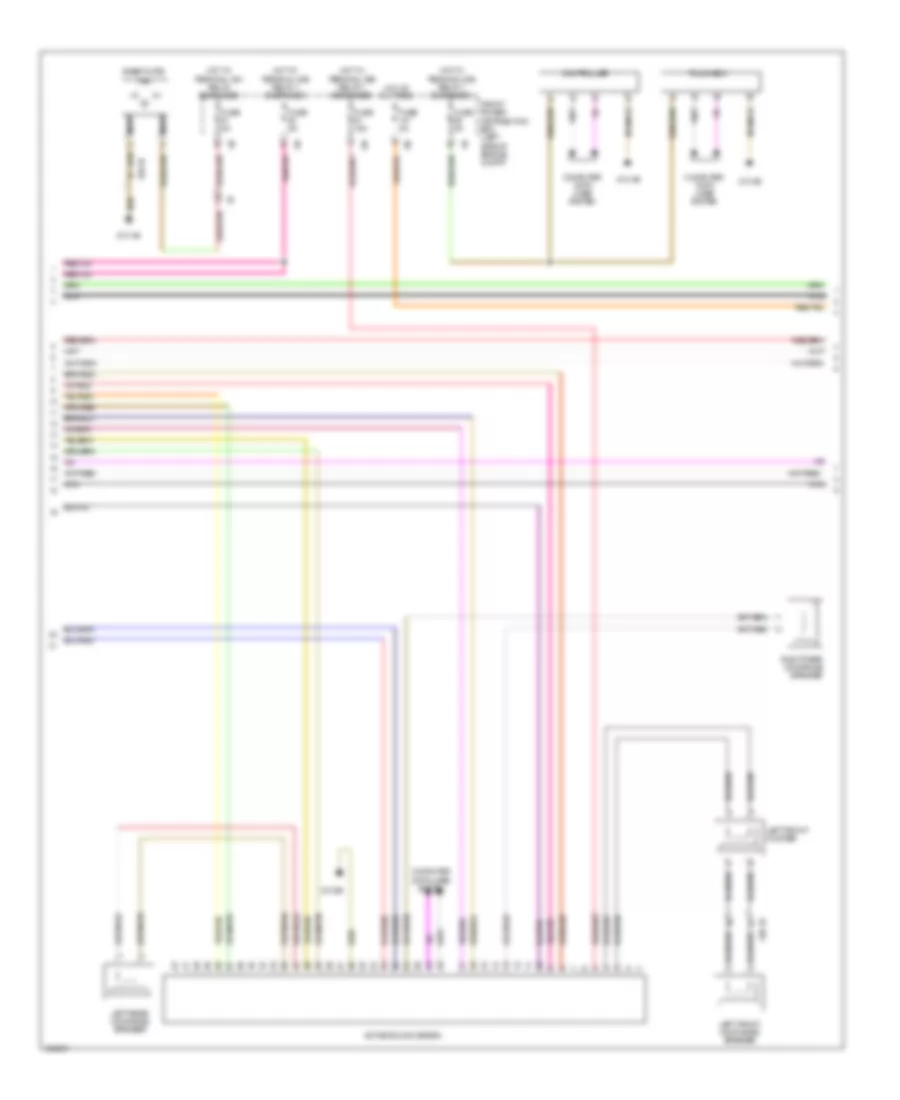 Электросхема навигации GPS, Хэтчбек С Стандартная комплектация и Активный Саунд-дизайн (3 из 4) для MINI Cooper JCW Clubman 2014