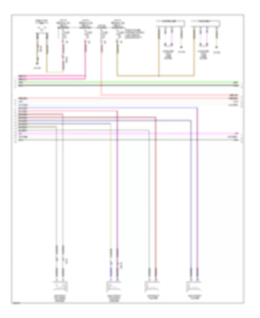 Электросхема магнитолы, Хэтчбек С Стандартная комплектация без Активный Саунд-дизайн (3 из 4) для MINI Cooper JCW Clubman 2014