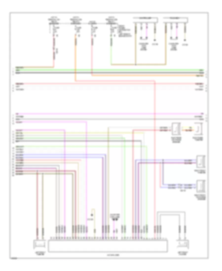 Radio Wiring Diagram, Hatchback withHifi Radio & Active Sound Design (4 из 5) для MINI Cooper JCW Clubman 2014