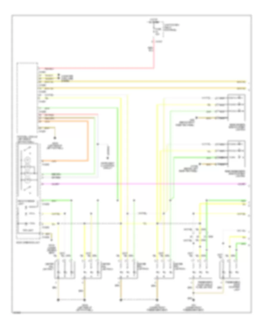 Электросхема подсветки (1 из 3) для MINI Cooper Paceman S 2014