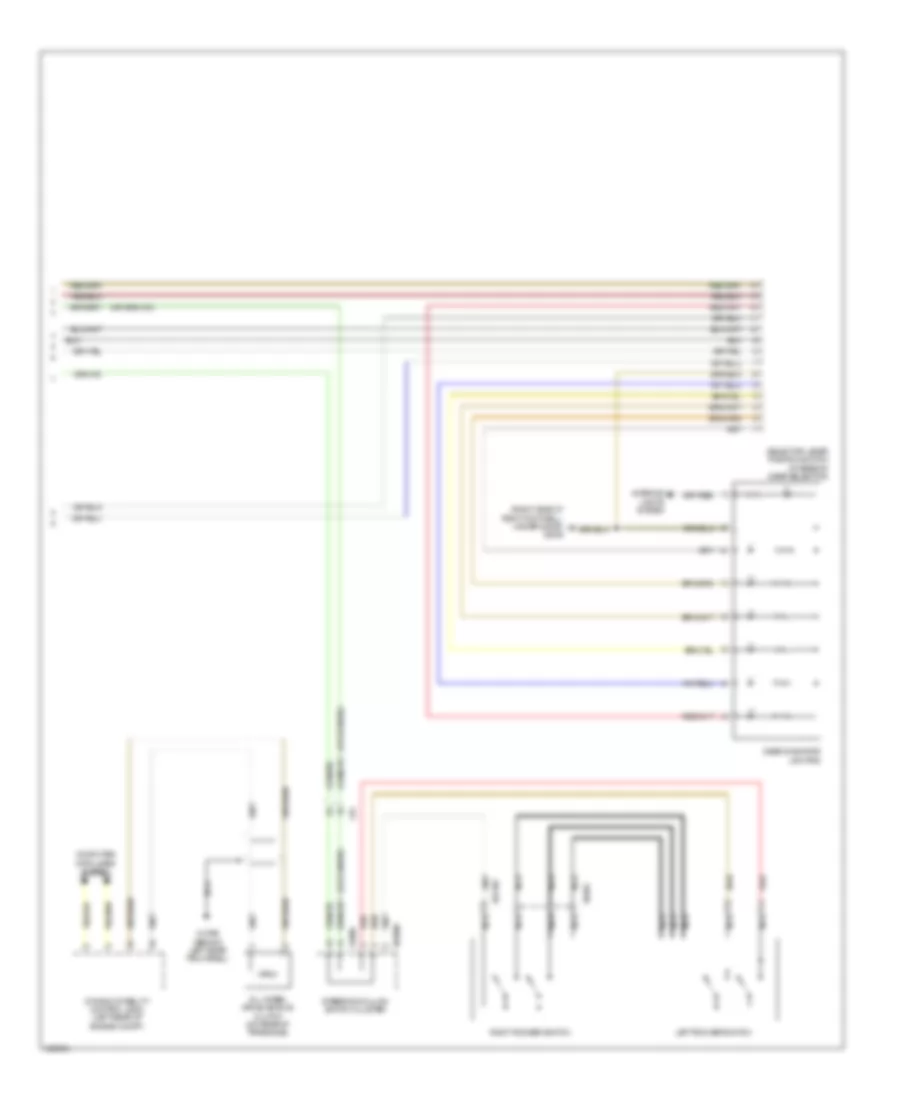 Электросхема коробки передач АКПП (2 из 2) для MINI Cooper Paceman S 2014
