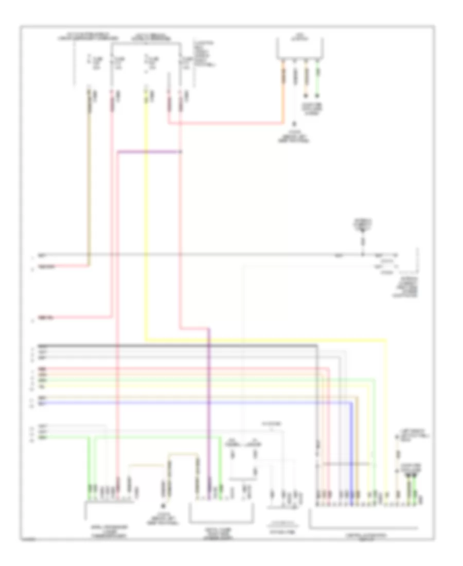 Radio Wiring Diagram, withCCC & M-ASK without Усилитель (2 из 2) для MINI Cooper S Clubman 2009