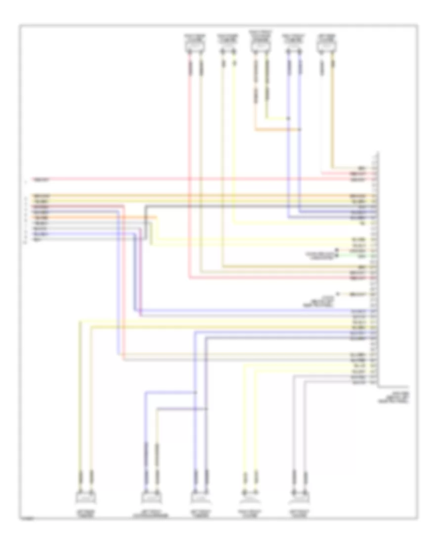 Radio Wiring Diagram, without CCC & M-ASK С Усилитель (2 из 2) для MINI Cooper S Clubman 2009